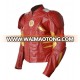 Real Leather Iron Men Motorcycle Racing Jacket/Motorbike Jacket For Men